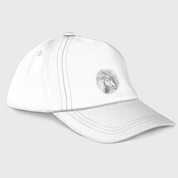 Бейсболка Черепа лошадей - эскиз