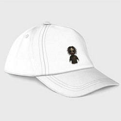 Бейсболка Bones хоррор кукла, цвет: белый