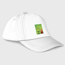 Бейсболка Злой гринч и его верный друг пес