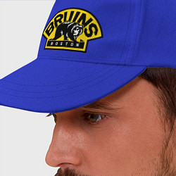 Бейсболка HC Boston Bruins Label, цвет: синий — фото 2