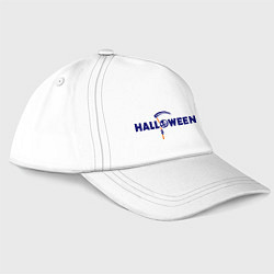 Бейсболка Halloween (Хэллоуин), цвет: белый