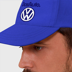 Бейсболка Volkswagen Das Auto, цвет: синий — фото 2
