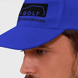 Бейсболка Фольцваген гольф, цвет: синий — фото 2