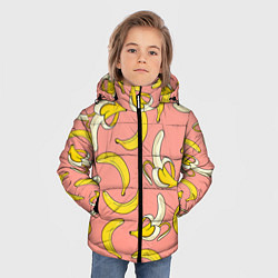 Куртка зимняя для мальчика Банан 1, цвет: 3D-черный — фото 2