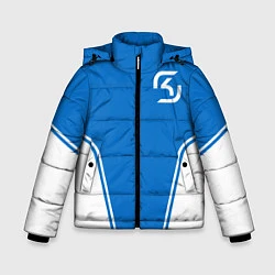 Куртка зимняя для мальчика SK-Gaming, цвет: 3D-черный