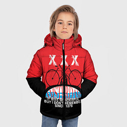 Куртка зимняя для мальчика Amsterdam t-shirt, цвет: 3D-черный — фото 2