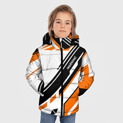 Куртка зимняя для мальчика CS:GO Asiimov P90 Style, цвет: 3D-черный — фото 2