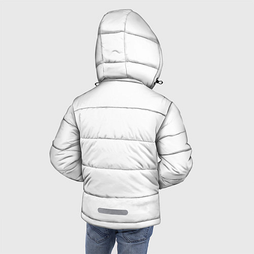 Зимняя куртка для мальчика Диджей / 3D-Черный – фото 4