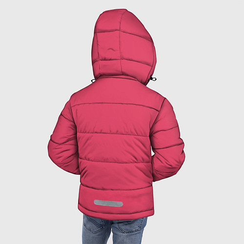 Зимняя куртка для мальчика Воздушный поцелуй / 3D-Черный – фото 4