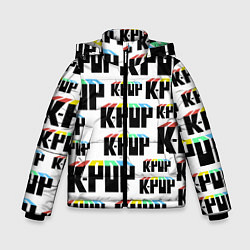 Зимняя куртка для мальчика K-pop Pattern