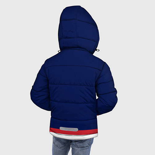 Зимняя куртка для мальчика Columbus Blue Jackets / 3D-Красный – фото 4