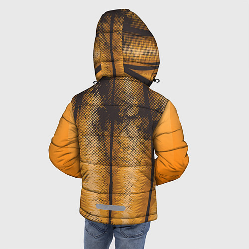 Зимняя куртка для мальчика Helloween squash / 3D-Черный – фото 4