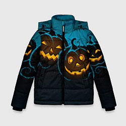 Куртка зимняя для мальчика Halloween3, цвет: 3D-красный