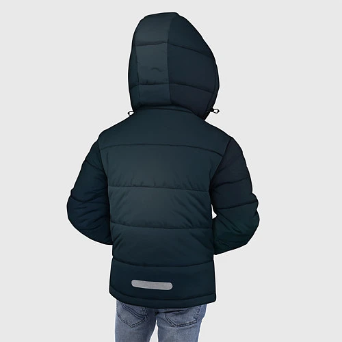 Зимняя куртка для мальчика Шерлок в костюме / 3D-Черный – фото 4