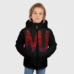 Куртка зимняя для мальчика Manchester United team, цвет: 3D-черный — фото 2
