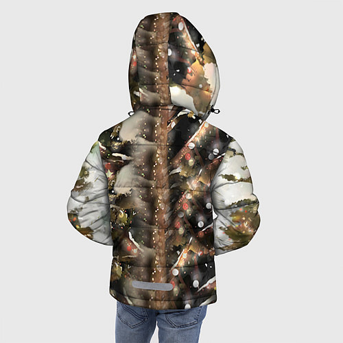 Зимняя куртка для мальчика Мастера меча / 3D-Черный – фото 4