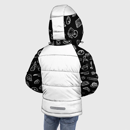 Зимняя куртка для мальчика Повар 1 / 3D-Черный – фото 4