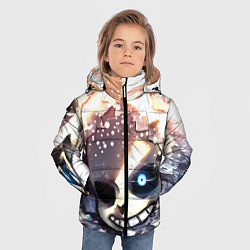 Куртка зимняя для мальчика Sans and snow, цвет: 3D-светло-серый — фото 2