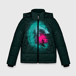 Куртка зимняя для мальчика Shark Vortex, цвет: 3D-светло-серый