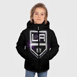 Куртка зимняя для мальчика Los Angeles Kings цвета 3D-черный — фото 2
