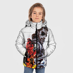 Куртка зимняя для мальчика Metal gear solid 2, цвет: 3D-светло-серый — фото 2