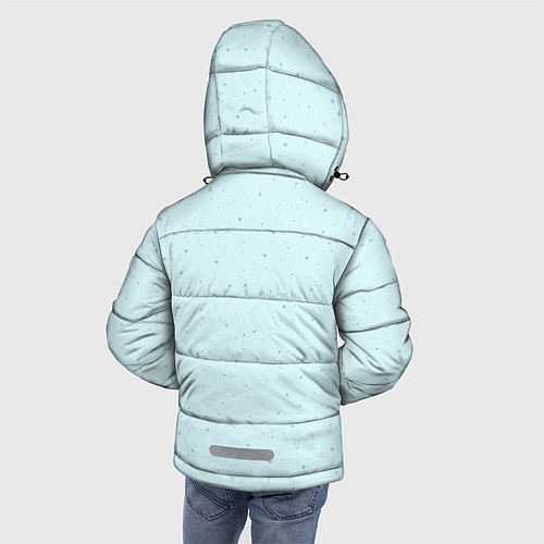 Зимняя куртка для мальчика Суши друзья / 3D-Черный – фото 4