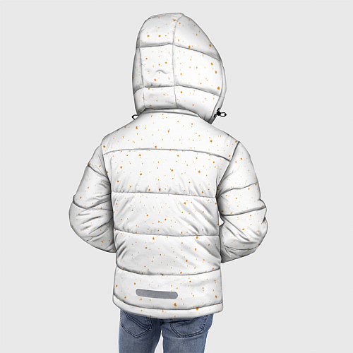 Зимняя куртка для мальчика Влюбленная лиса / 3D-Черный – фото 4