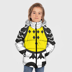 Куртка зимняя для мальчика Сова: пора в отпуск!, цвет: 3D-черный — фото 2