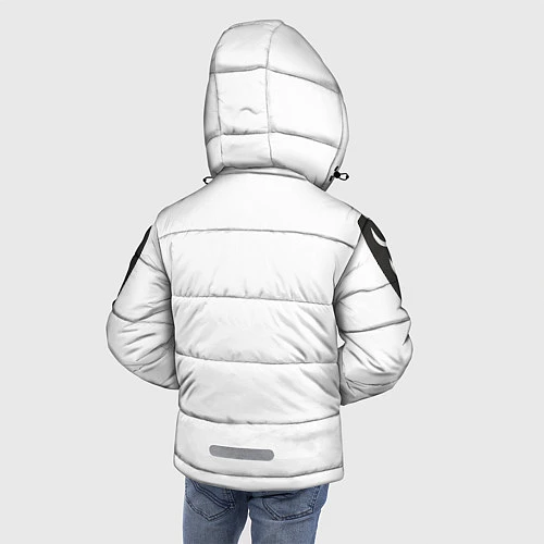 Зимняя куртка для мальчика Сова: пора в отпуск! / 3D-Черный – фото 4