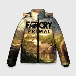 Куртка зимняя для мальчика Far Cry: Primal, цвет: 3D-черный