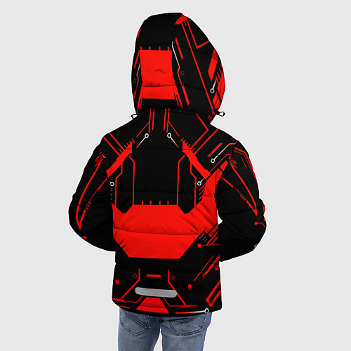 Зимняя куртка для мальчика CS:GO Techno Style / 3D-Черный – фото 4