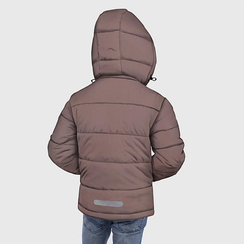 Зимняя куртка для мальчика Котик фотограф / 3D-Черный – фото 4