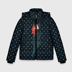 Куртка зимняя для мальчика Dark Force, цвет: 3D-черный