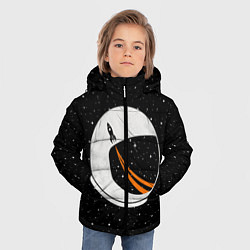 Куртка зимняя для мальчика Шлем астронавта, цвет: 3D-красный — фото 2