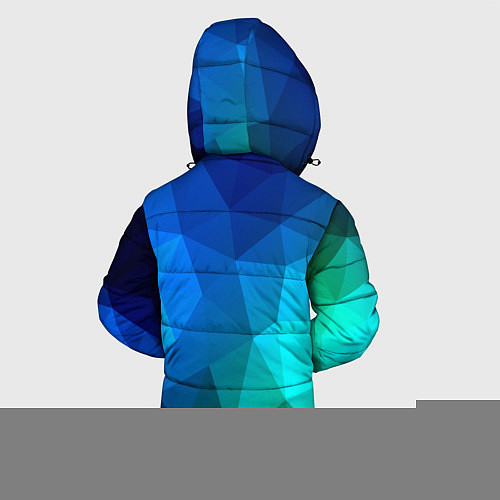 Зимняя куртка для мальчика Fight Polygon / 3D-Черный – фото 4