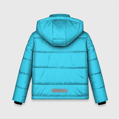 Зимняя куртка для мальчика Аппетит Гомера / 3D-Светло-серый – фото 2