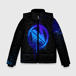 Куртка зимняя для мальчика EnVyUs: Black collection, цвет: 3D-черный