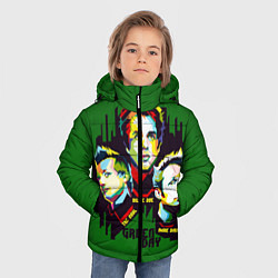 Куртка зимняя для мальчика Green Day: Trio, цвет: 3D-черный — фото 2