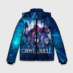 Куртка зимняя для мальчика Ghost In The Shell 10, цвет: 3D-красный