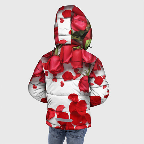 Зимняя куртка для мальчика Сильные чуства / 3D-Черный – фото 4