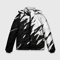 Зимняя куртка для мальчика Black & white