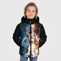 Куртка зимняя для мальчика Рей Мистерио, цвет: 3D-черный — фото 2