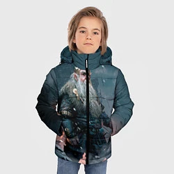 Куртка зимняя для мальчика Witcher gwent 7, цвет: 3D-черный — фото 2