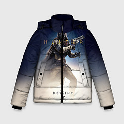 Куртка зимняя для мальчика Destiny: Hunter, цвет: 3D-черный
