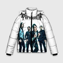 Куртка зимняя для мальчика Paparoach Band, цвет: 3D-черный
