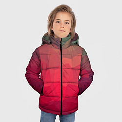 Куртка зимняя для мальчика Edge abstract, цвет: 3D-черный — фото 2