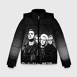 Куртка зимняя для мальчика Depeche Mode: mono, цвет: 3D-красный