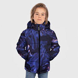Куртка зимняя для мальчика Нефть, цвет: 3D-светло-серый — фото 2