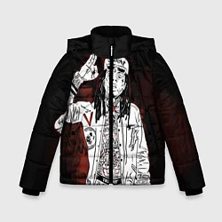 Куртка зимняя для мальчика Lil Wayne: street style, цвет: 3D-черный