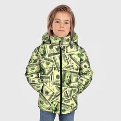 Куртка зимняя для мальчика Benjamin Franklin, цвет: 3D-красный — фото 2
